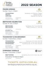 Bendigo Symphony Orchestra 2022 Season